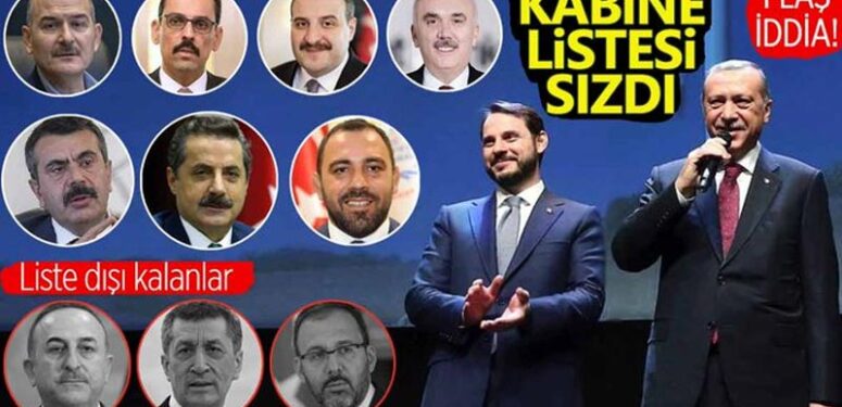 Flaş iddia: Kabine listesi sızdı, Berat Albayrak geri döndü