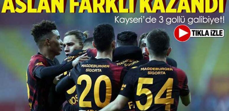 kayserispor-galatasaray-mac-özet-a24haber