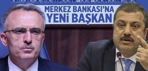 Merkez Bankası Başkanı Naci Ağbal görevden alındı