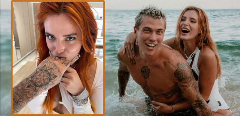 Bella Thorne sevgilisine yüzük taktı