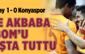 galatasaray-konyaspor-emre-akbaba-super-lig-2-a24haber