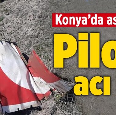 konya-askeri-ucak-dustu-kaza-pilot-sehit-a24haber