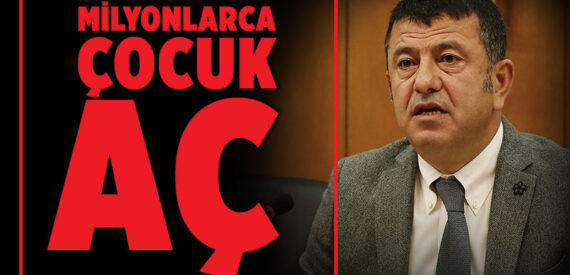 CHP’li Veli Ağbaba: Türkiye’de milyonlarca aç çocuk var