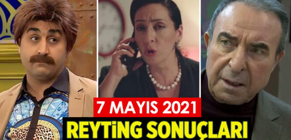 7 Mayıs reyting sonuçları açıklandı (07.05.2021) | Cuma reyting sonuçları