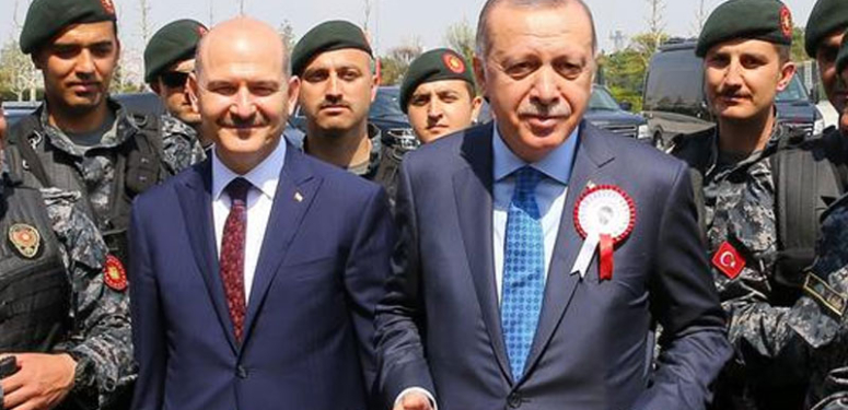 Cumhurbaşkanı Erdoğan, Soylu ve Yıldırım’a destek verdi