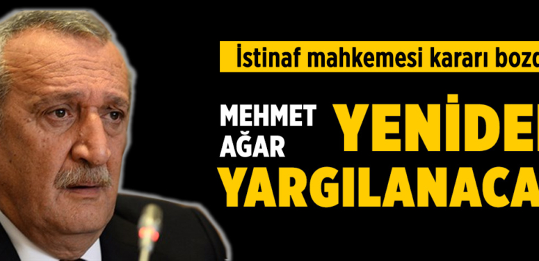Susurluk JİTEM davasıyla ilgili Mehmet Ağar ve diğer sanıklar yeniden yargılanacak