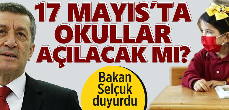 MEB’den 17 Mayıs kararı | Yüz yüze eğitim mi? Uzaktan eğitim mi?