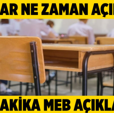 okullar-ne-zaman-acilacak-liseler-ortaokullar-ilkokullar-ne-zaman-aciliyor-meb-ziya-selcuk-a24haber