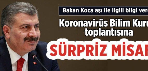 Fahrettin Koca aşı hakkında bilgi verirken, bilim kuruluyla ilgili önemli bir gelişmeyi paylaştı