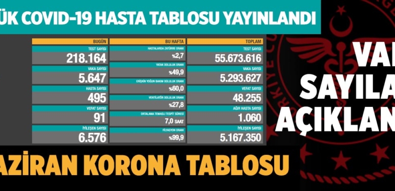 covid-19-koronavirus-saglik-bakanligi-7-haziran-2021-a24haber