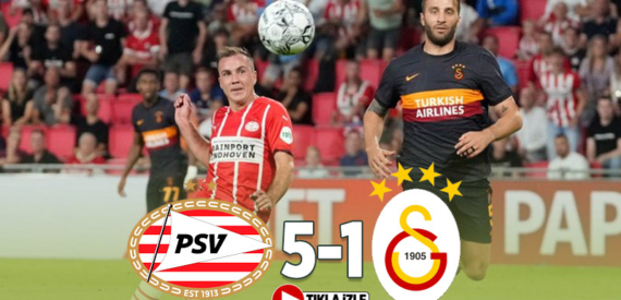 PSV 5-1 Galatasaray Maç Özeti (21 Temmuz 2021) | PSV Galatasaray maç özeti