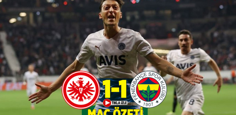 Eintracht Frankfurt 1-1 Fenerbahçe maç özeti izle (UEFA Avrupa Ligi Maç Özetleri)