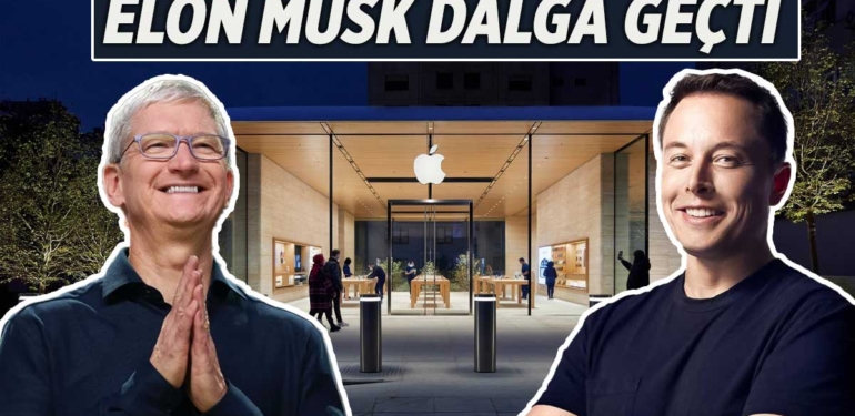 Elon Musk, Bağdat Caddesi’nde açılan yeni Apple mağazasını kutlayan Tim Cook ile dalga geçti