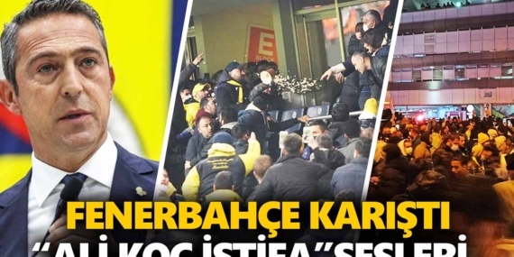 Fenerbahçe Beşiktaş maçından sonra taraftarlardan Ali Koç istifa sesleri yükseldi