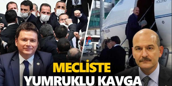 Mecliste kavga! CHP ile AKP milletvekilleri arasında yumruklu kavga çıktı