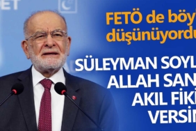 saadet-partisi-temel-karamollaoğlu-süleyman-soylu-ya-tepki-gösterdi-fetö-de-böyle-düşünüyordu-a24haber