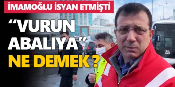 Abalı ne demek? Vurun abalıya ne demek?