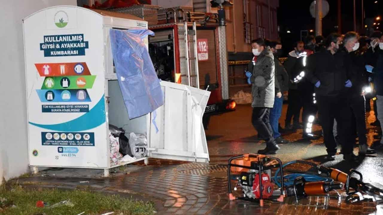 bursa-da-elbise-kumbarasına-sıkışan-kişi-hayatını-kaybetti-a24haber
