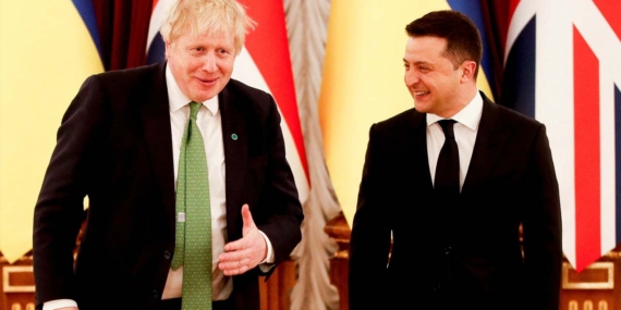 İngiltere Başbakanı Boris Johnson Ukrayna’ya destek verdi