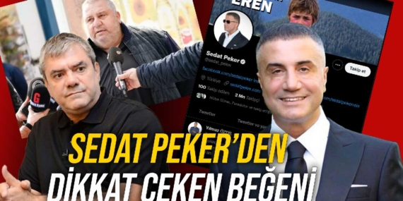 Sedat Peker Halil Falyalı olayının ardından Twitter’da!