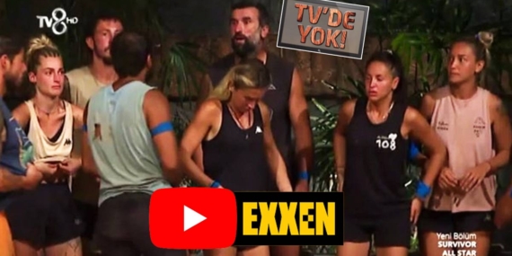 Survivor Hikmet Yasin kavga TV’de yok | Yasin Hikmet kavgası exxen | Survivor kavga exxen