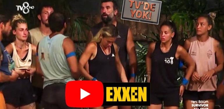 Survivor Hikmet Yasin kavga TV’de yok | Yasin Hikmet kavgası exxen | Survivor kavga exxen