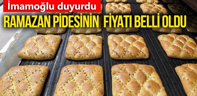İmamoğlu, Ramazan pidesinin fiyatını açıkladı