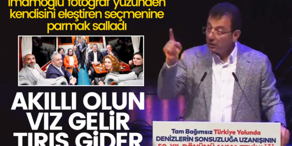 Ekrem İmamoğlu Nagehan Alçı eleştirilerine parmak salladı: Akıllı olun, vız gelir tırıs gider