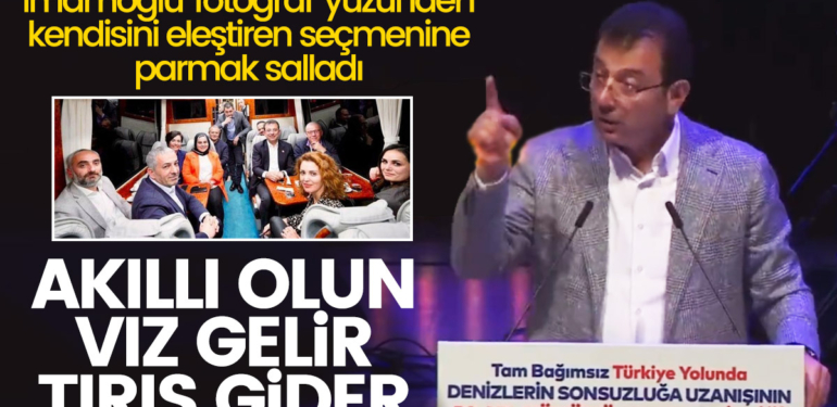 Ekrem İmamoğlu Nagehan Alçı eleştirilerine parmak salladı: Akıllı olun, vız gelir tırıs gider