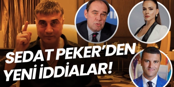 Sedat Peker Yıldırım Demirören, Buket Aydın ve Emir Sarıgül üçgeninde yeni iddialarda bulundu!