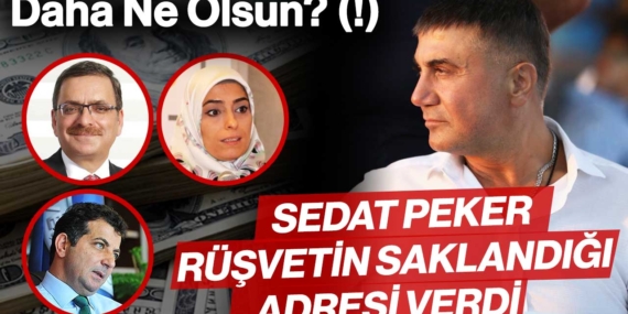 Sedat Peker Ali Fuat Taşkesenlioğlu’nun ‘rüşvet’ paralarını sakladığı adresi verdi, savcılara seslendi