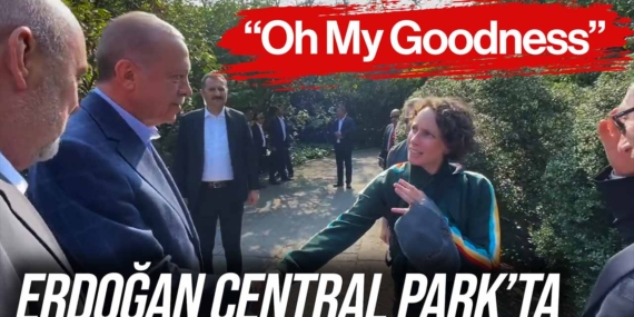 Cumhurbaşkanı Erdoğan Central Park’ı gezdi