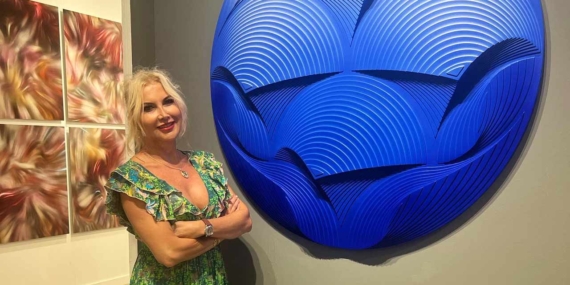 Didem Yağcı’nın eseri Sylvester Stallone’nin sanat koleksiyonunda