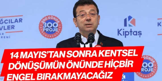Ekrem İmamoğlu Bağcılar Kiraz Evler’in açılış töreninde konuştu