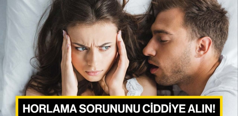 Horlama sorununu ciddiye alın! Kalp, şeker ve tansiyon gibi hastalıklara neden olabilir