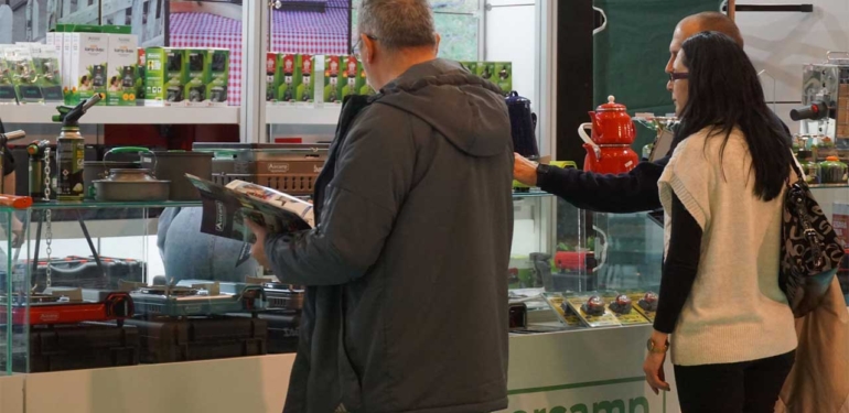 Yerli kamp ürünleri, fuarın gözdesi oldu