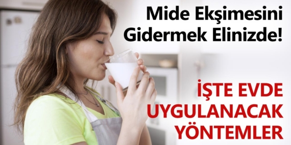 Mide Ekşimesini Gidermek İçin Evde Uygulayabileceğiniz Yöntemler