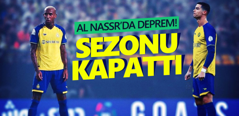 Ronaldo’lu, Talisca’lı Al Nassr’da sakatlık depremi! Yıldız futbolcu sezonu kapattı